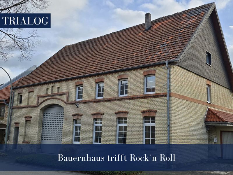 Bauernhaus trifft Rock`n Roll